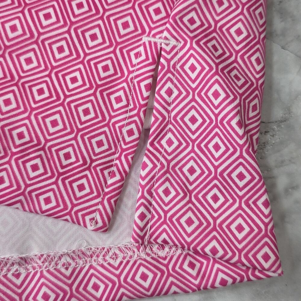 Womens Sz 16 Pink Geometric Pockets Pickleball Tennis Golf Skortv Lady Hagen - Picture 7 of 11